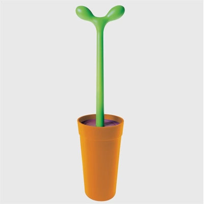 Alessi Merdolino Toilet Brush by Stefano Giovannoni
