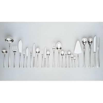 Alessi Caccia Flatware Collection in Mirror Polished by Luigi Caccia Dominioni