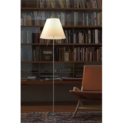 Luceplan Costanza On/Off Switch Floor Lamp with Optional Shade