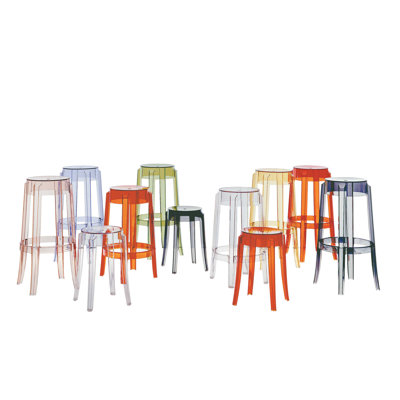 Kartell Charles Ghost 26" Stool