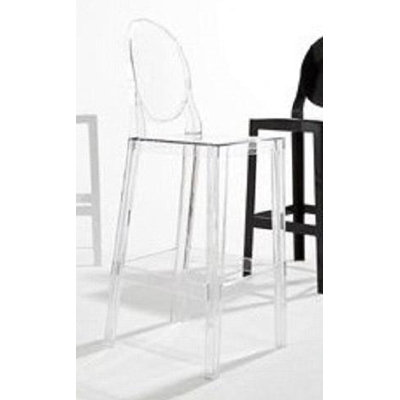 Kartell "One More, One More Please" Stool with Oval Back