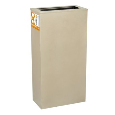 Ex-Cell Economy Slim line Indoor Recycling Receptacle