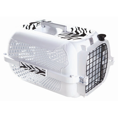 Catit Style White Tiger Voyager Cat Carrier