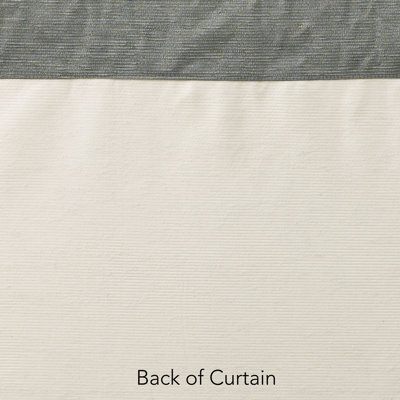 Sound Asleep Room Darkening Rod Pocket Ascot Window Panel Set in Grey