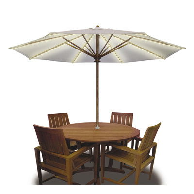Blue Star Group Brella Lights Patio Umbrella Lighting System