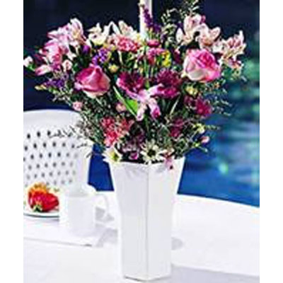 Blue Star Group Brella Square Vase Planter