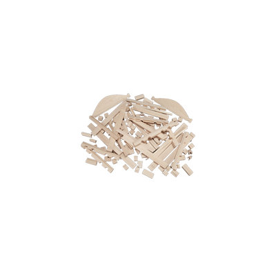 Stack and Stick Train Station Building Set