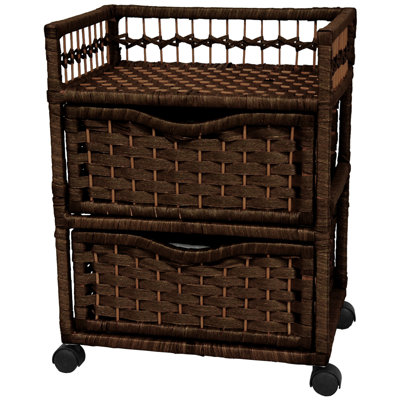 Oriental Furniture 23" Natural Fiber Chest