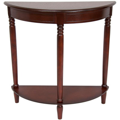 Oriental Furniture Half Round Console Table
