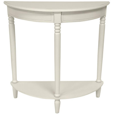 Oriental Furniture Half Round Console Table