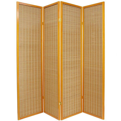 Oriental Furniture Serenity Shoji Screen in Honey