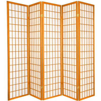 Oriental Furniture Window Pane in Orange