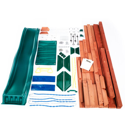 Swing-n-Slide McKinley Wood Complete Play Set