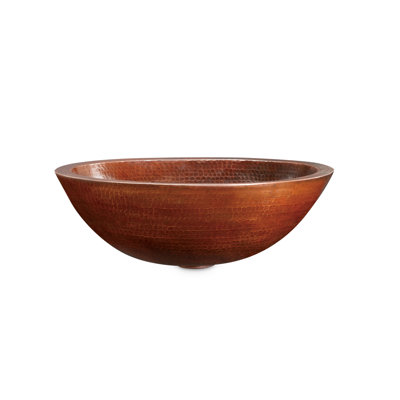 Prana Baccus Hand Hammered Copper Vessel Sink