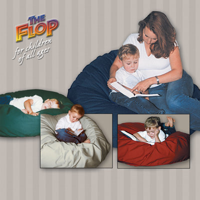 Snoozer Pet Products The Flop Play Bean Bag Chair