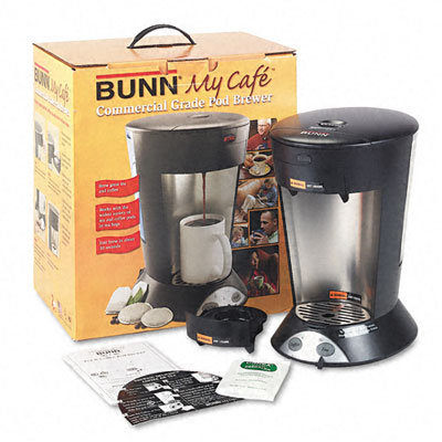 Bunn My Cafe Pour-Over Commercial Grade Coffee/Tea Pod Brewer