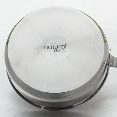 Natural Home Eazistore Stainless Steel 10-Piece Cookware Set