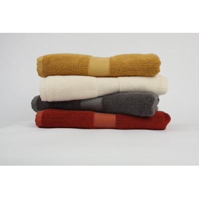 Nine Space Bamboo 3 Piece Towel Set in White