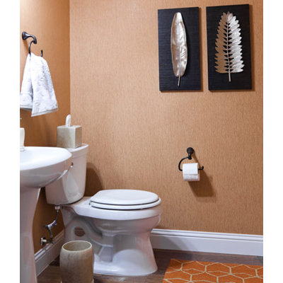 Creative Home Double Ring Bathroom Set in Champagne