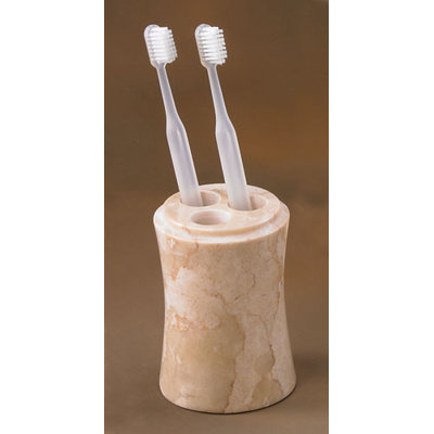 Champagne Marble Fenway Tooth Brush Holder