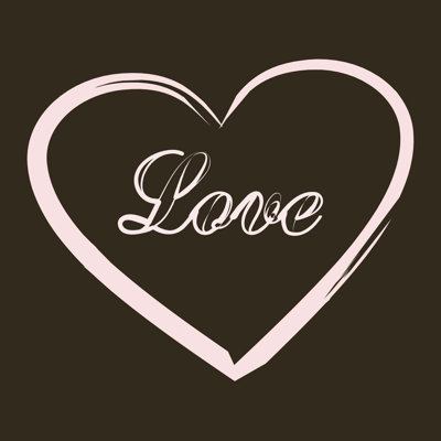 Love Heart Wall Art Print