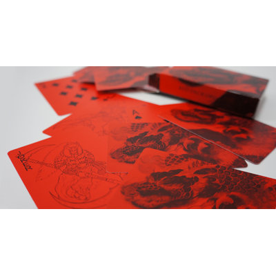 Molla Space, Inc. Red Playing Cards