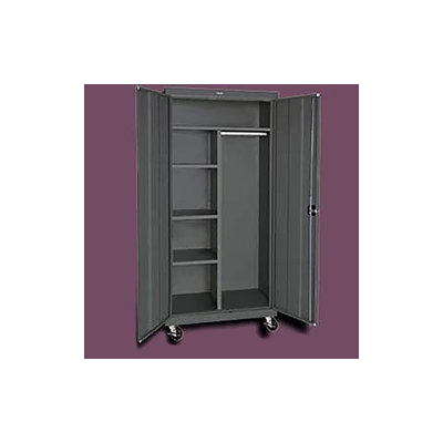 Sandusky Cabinets Transport Mobile Combination Storage Cabinet - 78" x 36" x 24"