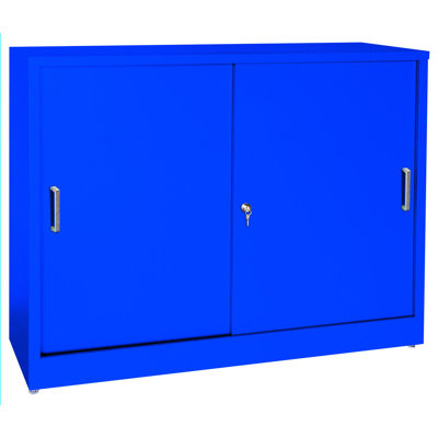 Sandusky Cabinets 29" Storage Cabinets with Sliding Door