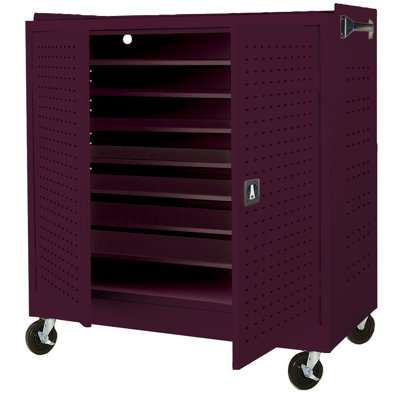 Sandusky Cabinets Mobile Laptop Security Cabinet with Charging System