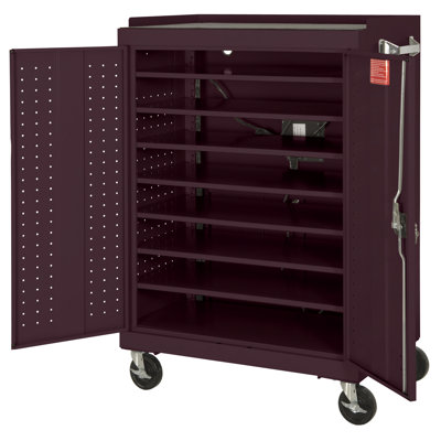 Sandusky Cabinets Mobile Laptop Security Cabinet