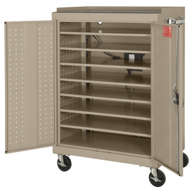 Sandusky Cabinets Mobile Laptop Security Cabinet