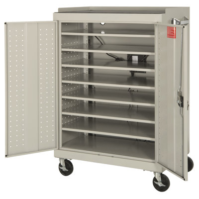 Sandusky Cabinets Mobile Laptop Security Cabinet
