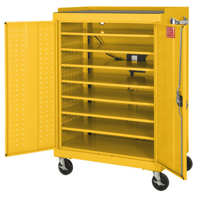 Sandusky Cabinets Mobile Laptop Security Cabinet