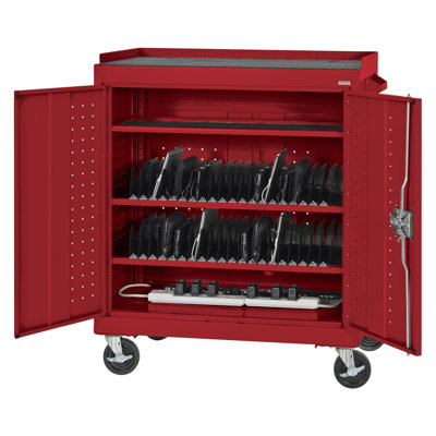 Sandusky Cabinets Mobile Tablet Storage Cart