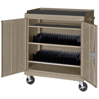 Sandusky Cabinets Mobile Tablet Storage Cart