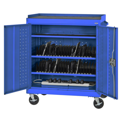Sandusky Cabinets Mobile Tablet Storage Cart