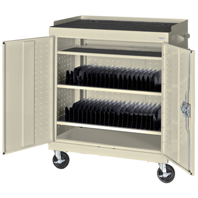 Sandusky Cabinets Mobile Tablet Storage Cart