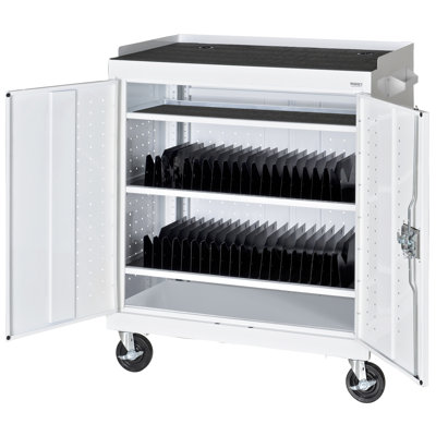Sandusky Cabinets Mobile Tablet Storage Cart