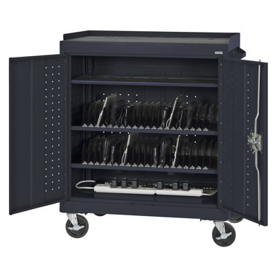 Sandusky Cabinets Mobile Tablet Storage Cart