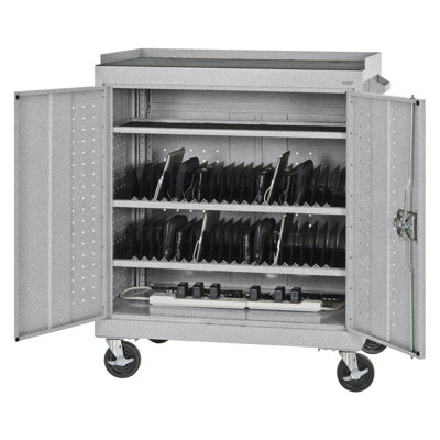 Sandusky Cabinets Mobile Tablet Storage Cart