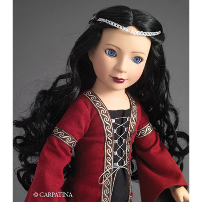 Carpatina Veronika Medieval Princess 18" Vinyl Slim Doll
