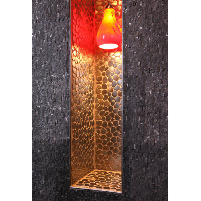 Solistone Modern 1/2" x 3/4" Mesh Tile in Madrid