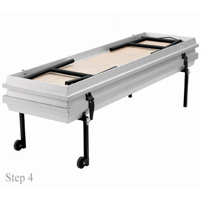 National Public Seating Three-Level Trans-Port Choral Risers