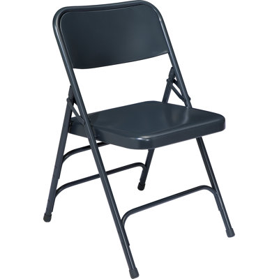National Public Seating 300 Series Triple Brace Steel Folding Chair