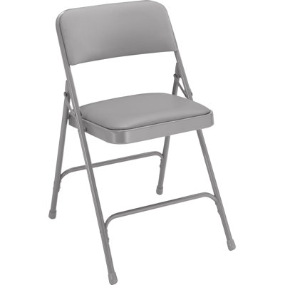 National Public Seating 1200 Series Vinyl Upholstered Folding Chair