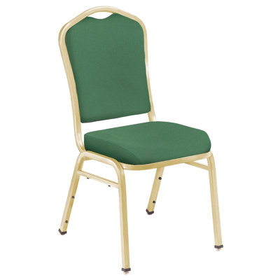 National Public Seating Series 9300 Fabric Silhouette Banquet Stacker with Box Designer Back