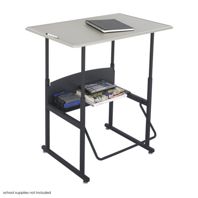 Safco Products Company AlphaBetter Writing Desk with Lower Shelf
