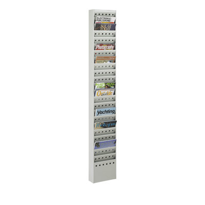 Safco Products Company 23 Pocket Magazine Rack