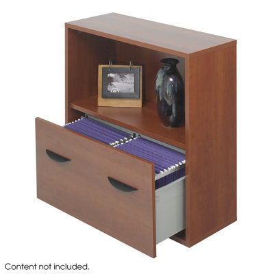 Safco Products Company Apres Modular Storage Shelf with Lower File Drawer