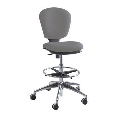 Safco Products Company Height Adjustable Drafting Chair with Swivel